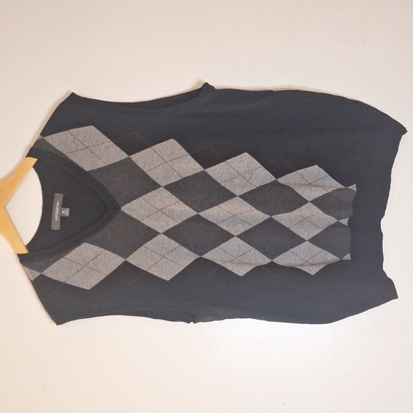 croft & barrow Other - Men's Black & Gray Sweater Vest